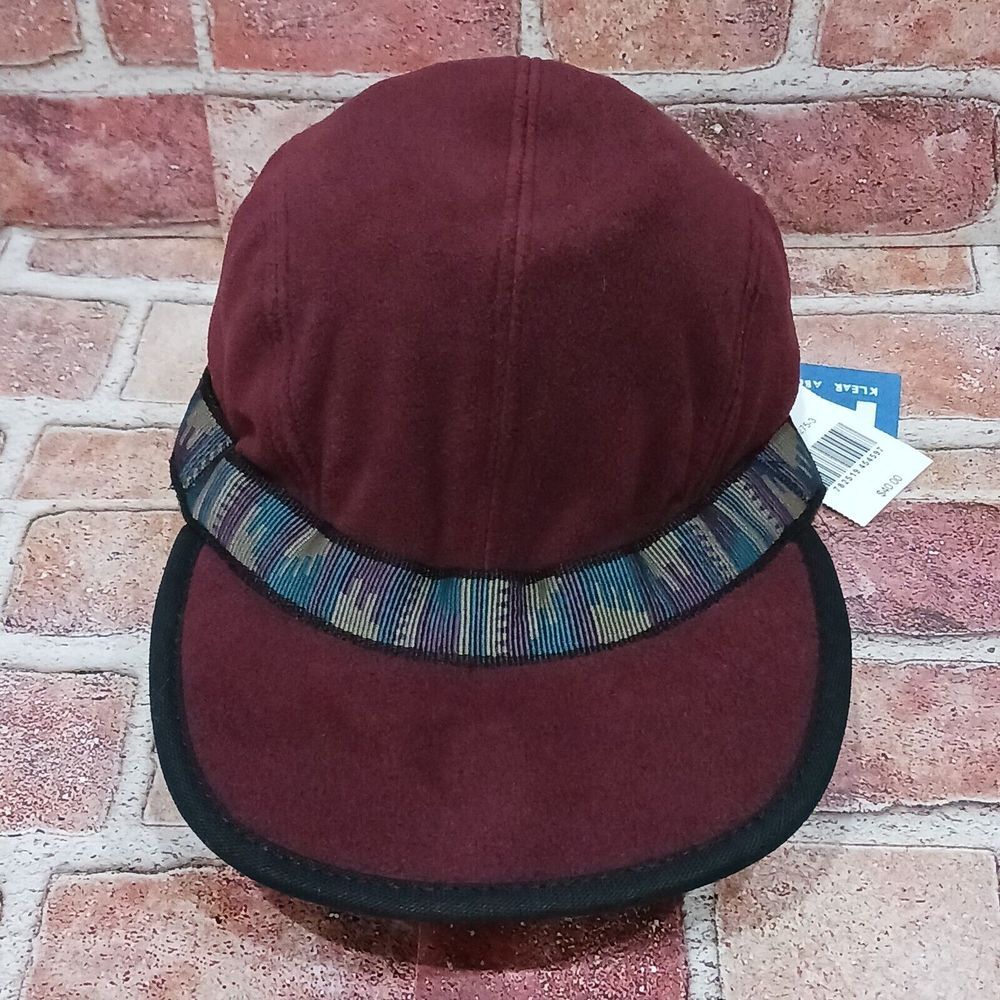Kavu Maroon Cap with Multicolor Ribbon